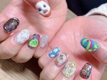 ハイアンドドライ(High and Dry)/個性派ネイル