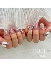 ロアンネイル(roan nail)/フラッシュ×羽☆