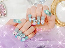 ワンホンネイル 新宿(Rumi Nail)/パーツ付け放題/ウィッシュコア