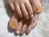 【フットネイル】親指アート ¥7,200
