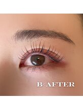 ビーアフターサロン 恵比寿本店(B<AFTER SALON)/黒艶まつ毛で冬の透明感を
