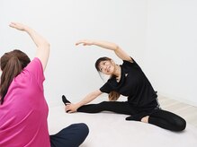 ハセガワ リエコ(HASEGAWA RIEKO)の雰囲気(お客様に合わせた、おうちでできるオーダーメイドストレッチ!)