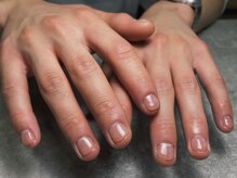 オムネイル 渋谷(HOMME NAIL)/クリアジェル ¥4.400