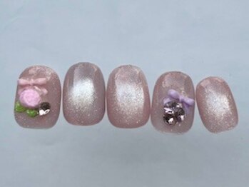 アイネイルズ 恵比寿店(I nails)/ピンクローズマグ