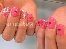 バーグ(bague)/ハートネイル