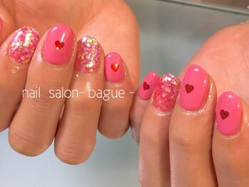 バーグ(bague)/ハートネイル