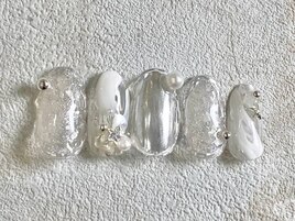 ニュアンススノーネイル