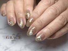 グレース ネイルズ(GRACE nails)/パールネイル