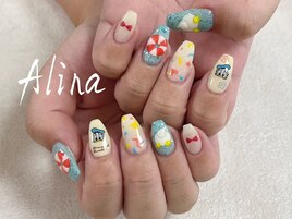 キャラクターネイル