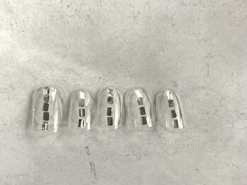 フィーニー(PHENIE)/clear sample シルバーラメ