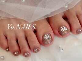 春ネイル！フット◎フラッシュ