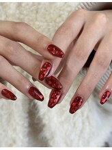 シェリ(Cheri)/バレンタインネイル