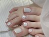 【FOOT】ワンカラー/ラメグラデーション