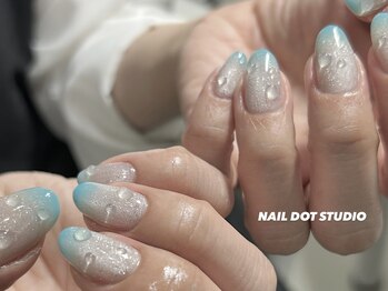 ネイルドットスタジオ 堺筋本町(NAIL DOT STUDIO)/梅雨ネイル