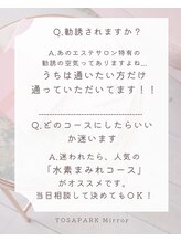 ヨサパーク ミラー(YOSAPARK Mirror)/Q＆Aよくあるご質問【9/10】