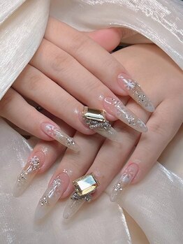 スマイル ネイル 赤羽(smile nail)の写真/【赤羽駅徒歩4分】お好みの長さなどご要望に合わせてデザインを決めていくので、思い通りの仕上がりに◎