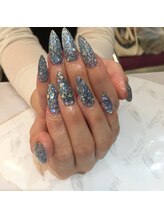 ネイルケアサロンエルミタージュ/キラキラ★ラメスカルプ