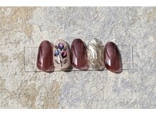 モモンガネイルズ(MOMONGA NAILS)/アンティークローズネイル