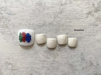 シンプリー 吉祥寺店(Simpliee by Procare nail)/【フット】定額ネイル￥6900