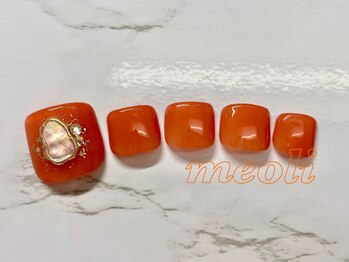 ミオリィ(meoli)/ワンカラー＋シェルアート