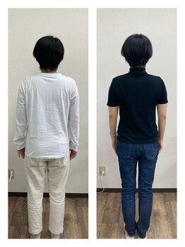 わたなべ接骨院 プラスラボ(+LABO)/2か月で後ろ姿別人！－6.2キロ