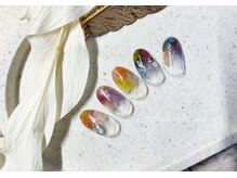 ネイルサロン アージュ(Nail Salon A jyu)/カラフルピーコック