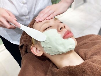 ヨシザワ インク 横浜みなとみらい桜木町店(YOSHIZAWA Inc.)/人気の海藻パックでお仕上げ♪