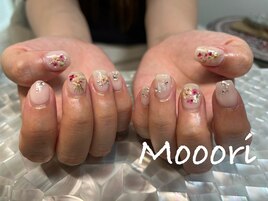押し花ネイル