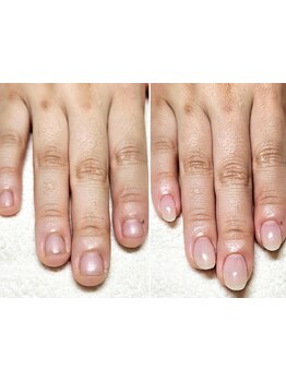 長さ出しのできるサロン