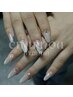 【Hand】韓国ネイルに★オーロラorミラーネイル　￥7000 ※オフ別