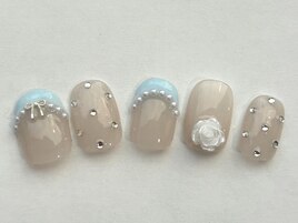 ガーリーパールフレンチ9980円