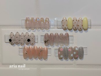 春ネイルサンプル