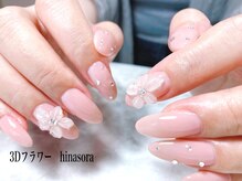 ヒナソラ(hinasora)の雰囲気（3Dネイル）