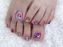 ネイルサロン ドレリッチ 心斎橋店(drerich)/パープルネイル