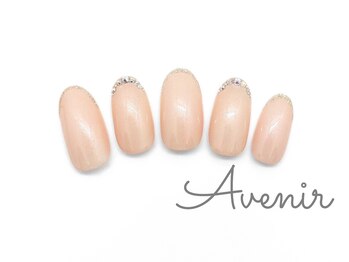 アヴィニール 表参道(Avenir)/シンプルライン　ネイル