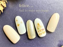 ネイルサロン フェリーチェ(felice)/【定額ネイル】￥7150