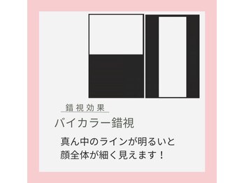 ブルースター(BLUE STAR)/バイカラー錯視