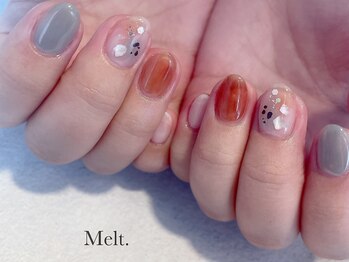 メルト(Melt.)/ショートネイル♪付け放題¥10800
