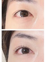 フレグラントオリーブ(fragrant olive)/まつげパーマ Before／After