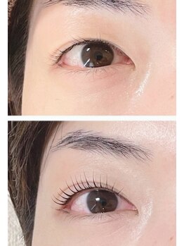 フレグラントオリーブ(fragrant olive)/まつげパーマ Before／After