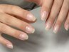 ◆再来の方限定◆【深爪ケア】自爪の長さで補強！ナチュラル仕上げ