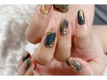 エヌドットプラスネイル(N.plus NaiL)/絵画風デザイン
