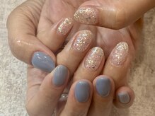 ガーデン ヘア&エステ&ネイル Garden/アシメワンカラー追加￥550