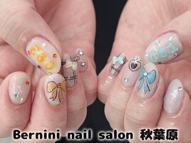 秋葉原ネイル/手描きネイル/銀座