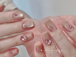 マグネットxピンクパーツ