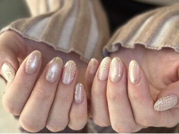 アメリアンドカシェット(Amelie&Cachette)の写真/大人シンプルニュアンスが人気＊艶のあるデザインで柔らかい印象を与えてくれるCachetteオリジナルデザイン