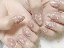 カナ ネイル(Kana nail)の雰囲気（桜ネイル！ベーシックプラン￥7500パラジェル＋1000円）