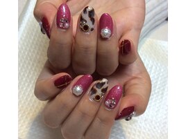 ～大人べっ甲ネイル～