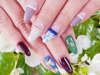 フラッシュネイル 梅田店/除去付アートし放題◇