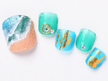 アートラウンジリハナ(Art Lounge Rihana)/summerネイル♪